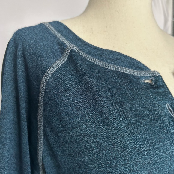 Wool& Georgia Henley Merino Wool Blend Dress Size Extra Small Wooland - Picture 4 of 11